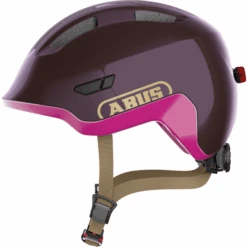 ABUS Fahrradhelm SMILEY 3.0 ACE LED Royal Lila