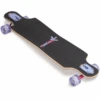 AUTHENTIC SPORTS Longboard Compact ABEC 7 Space, Mit Leuchtrollen