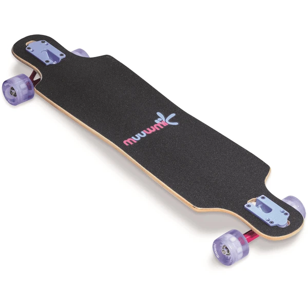 AUTHENTIC SPORTS Longboard Compact ABEC 7 Space, Mit Leuchtrollen 1 AUTHENTIC SPORTS Longboard Compact ABEC 7 Space, Mit Leuchtrollen