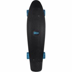 AUTHENTIC SPORTS Skateboard Fun, No Rules, Schwarz-transparent