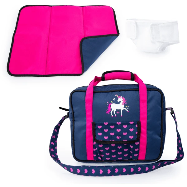 Bayer Design Pflegetasche Blau, Mit Einhorn 1 Bayer Design Pflegetasche Blau, Mit Einhorn