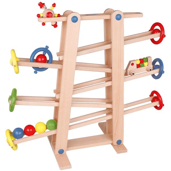 Beluga Kugelbahn Rollipop Mit 7 Rollelementen 1 Beluga Kugelbahn Rollipop Mit 7 Rollelementen