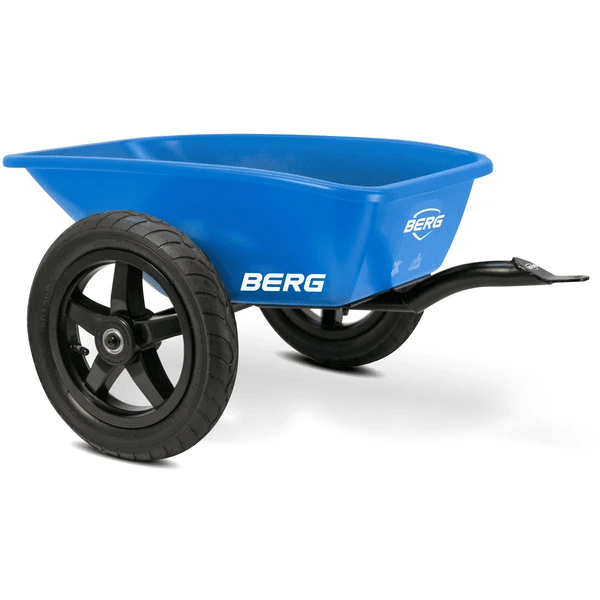 BERG Go-Kart Anhänger L Blau Inkl. Anhängerkupplung 1 BERG Go-Kart Anhänger L Blau Inkl. Anhängerkupplung