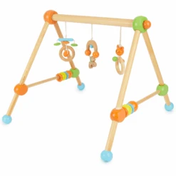 Bieco Baby Holz-Gym, Bunt
