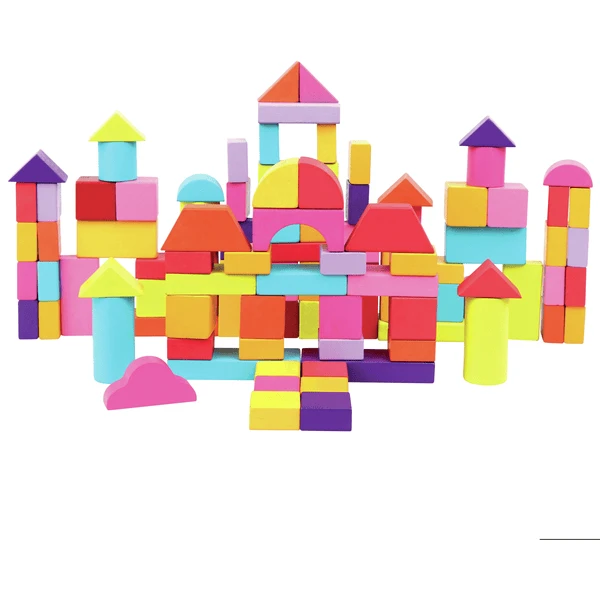 Bino Klötzchen Tromnel 100 Stück 1 Bino Klötzchen Tromnel 100 Stück