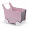 CHILDHOME Holzwagen Rosa