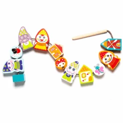 Cubika Schnurrspielzeug Aus Holz "Fröhliche Zwerge"