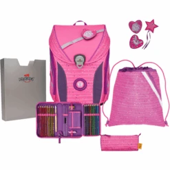 DerDieDas® Ergoflex Max Pretty Unicorn, 5-tlg.