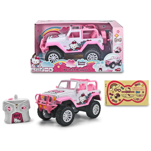 Dickie Toys DICKIE RC Hello Kitty RC Jeep Wrangler 1:16 1 Dickie Toys DICKIE RC Hello Kitty RC Jeep Wrangler 1:16