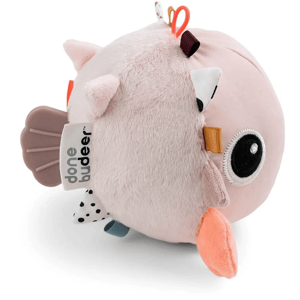 Done By Deer™ Greifspielzeug Ball Puffee Rosa 1 Done By Deer™ Greifspielzeug Ball Puffee Rosa