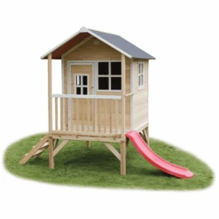 EXIT TOYS EXIT Holzspielhaus Loft 300, Natur