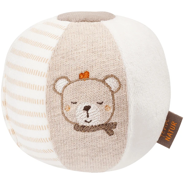 Fehn® Stoffball Esel & Teddy NATUR 1 Fehn® Stoffball Esel & Teddy NATUR