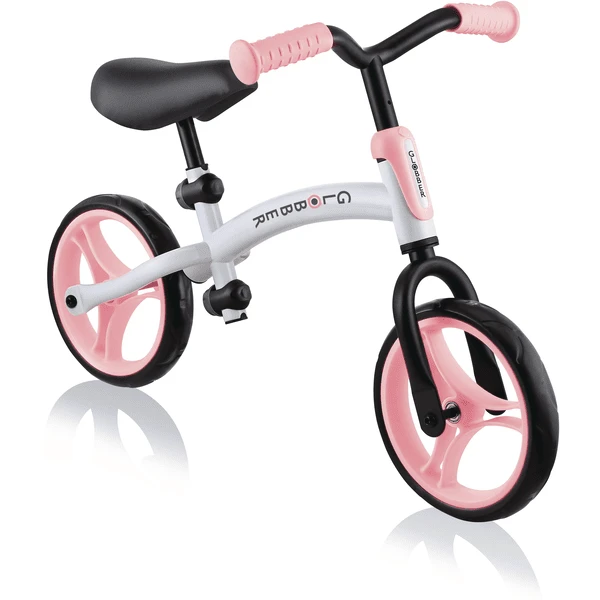 GLOBBER Go Bike Duo Weiß Pastellrosa 1 GLOBBER Go Bike Duo Weiß Pastellrosa