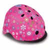 Globber Helm Elite Lights, XS/S (48-53 Cm), Pink Flowers