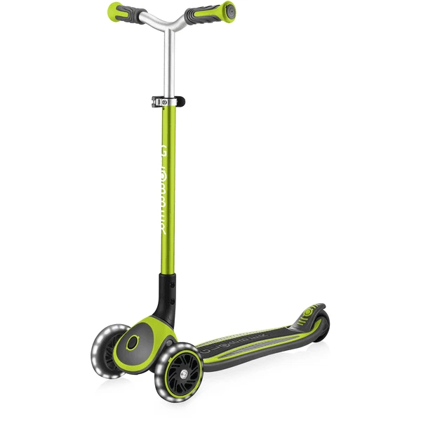 GLOBBER MASTER LIGHTS Lime Grün, Mit Leuchtrollen 1 GLOBBER MASTER LIGHTS Lime Grün, Mit Leuchtrollen