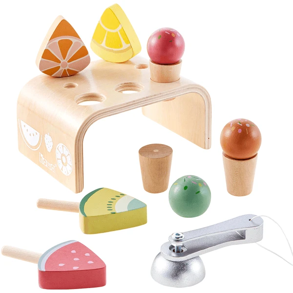 Howa Eisdiele Aus Holz 12-teilig 1 Howa Eisdiele Aus Holz 12-teilig