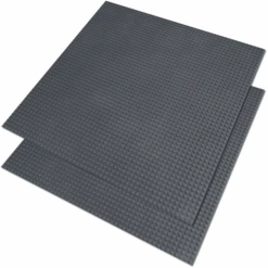 Katara Bauplatte 2er Set 40x40cm / 50x50 Pins Dunkelgrau