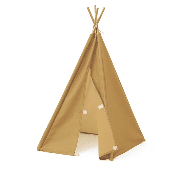 Kids Concept® Tipi Zelt Mini H 75 Cm Gelb 1 Kids Concept® Tipi Zelt Mini H 75 Cm Gelb