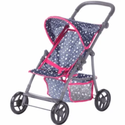 Knorr Toys® Puppenbuggy Liba - Star Blue