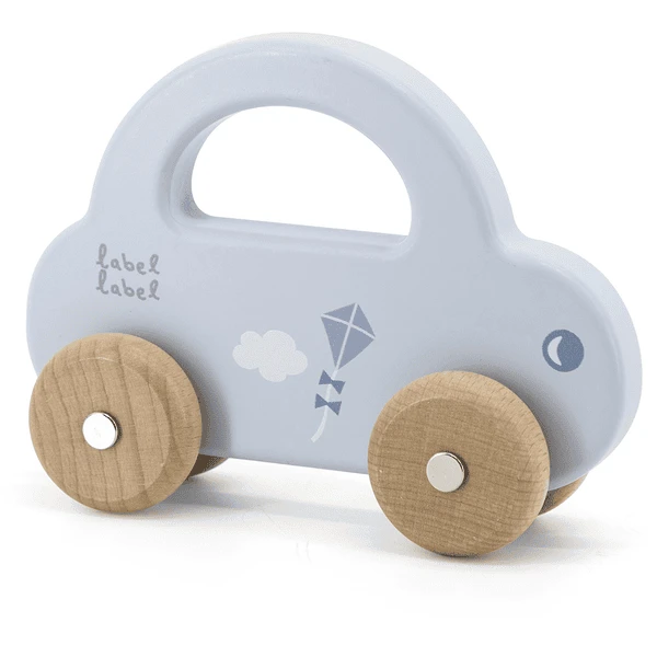 Label-Label - Kleines Auto - Blau 1 Label-Label - Kleines Auto - Blau