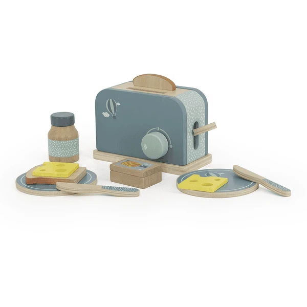 Label-Label - Toaster Aus Holz - Grün 1 Label-Label - Toaster Aus Holz - Grün