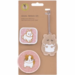 LÄSSIG School Patches Set Cuddly Pet