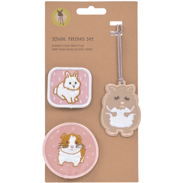 LÄSSIG School Patches Set Cuddly Pet 1 LÄSSIG School Patches Set Cuddly Pet
