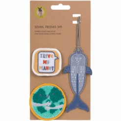 LÄSSIG School Patches Set Planet