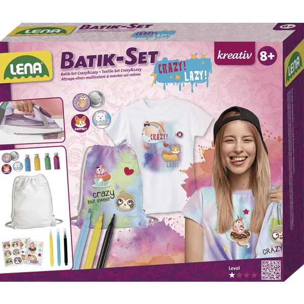 LENA® Batik Crazy & Lazy 1 LENA® Batik Crazy & Lazy