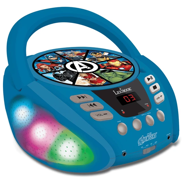 LEXIBOOK Avengers Bluetooth CD-Player 1 LEXIBOOK Avengers Bluetooth CD-Player