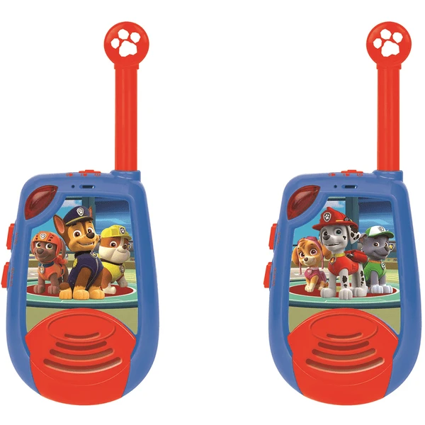 LEXIBOOK Paw Patrol Zwei Walkie-Talkies Bis Zu Zwei Kilometer Mit Gürtelclip 1 LEXIBOOK Paw Patrol Zwei Walkie-Talkies Bis Zu Zwei Kilometer Mit Gürtelclip