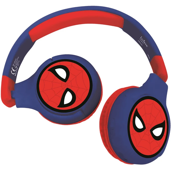 LEXIBOOK Spider-Man 2in1 Bluetooth®- Und Kabelanschluss Kopfhörer 1 LEXIBOOK Spider-Man 2in1 Bluetooth®- Und Kabelanschluss Kopfhörer
