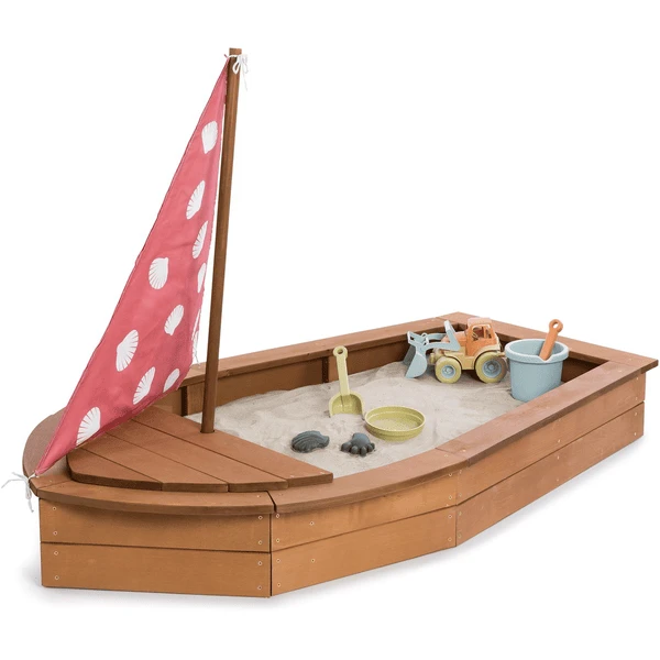 MUDDY BUDDY® Sandkasten "Seashell Diver", Kakaobraun 1 MUDDY BUDDY® Sandkasten "Seashell Diver", Kakaobraun