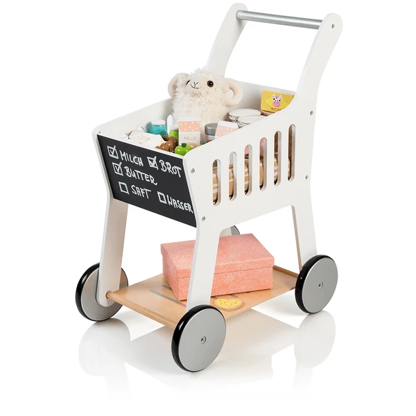 MUSTERKIND® Einkaufswagen Rubus, Weiß 1 MUSTERKIND® Einkaufswagen Rubus, Weiß
