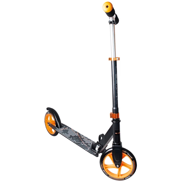 Muuwmi Aluminium Scooter 200 Mm, Schwarz/orange 1 Muuwmi Aluminium Scooter 200 Mm, Schwarz/orange