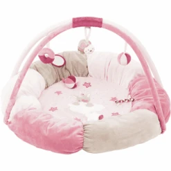 Nattou Nina, Jade & Lili - Spielkissen Mit Bogen