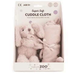 NatureZoo Of Denmark »Super Soft Schmusetuch Kaninchen, Rosa«