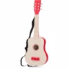 New Classic Toys® New Classic Toys Gitarre - DeLuxe - Natur/Rot