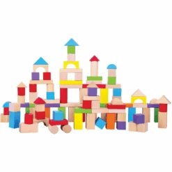 New Classic Toys® New Classic Toys Holzbausteine 100 Stk., Bunt