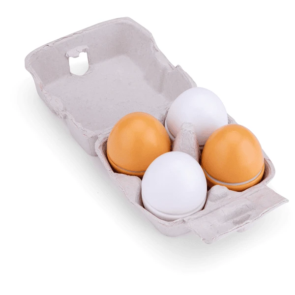 New Classic Toys® New Classic Toys Holzeier - 4 Stück 1 New Classic Toys® New Classic Toys Holzeier - 4 Stück