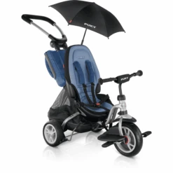 PUKY® Dreirad CAT S6 Ceety®, Silber/blau 2412