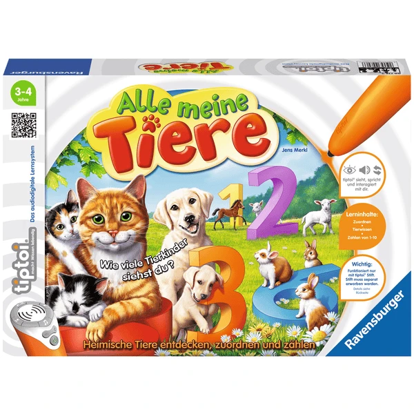 Ravensburger Tiptoi® Puzzle - Alle Meine Tiere 1 Ravensburger Tiptoi® Puzzle - Alle Meine Tiere