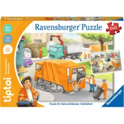 Ravensburger Tiptoi® Puzzle Für Kleine Entdecker: Müllabfuhr