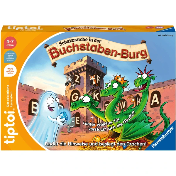 Ravensburger Tiptoi® Schatzsuche In Der Buchstaben-Burg 1 Ravensburger Tiptoi® Schatzsuche In Der Buchstaben-Burg