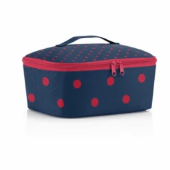 Reisenthel® Coolerbag M Pocket Mixed Dots Red