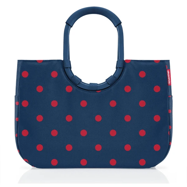 Reisenthel® Loopshopper L Frame Mixed Dots Red 1 Reisenthel® Loopshopper L Frame Mixed Dots Red