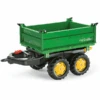 ROLLY TOYS Rolly®toys RollyMega Trailer, JD Grün, 122004