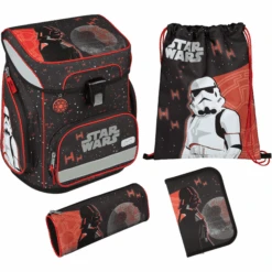 Scooli EasyFit Schulranzen-Set Star Wars, 5-teilig