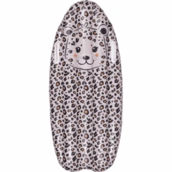 Swim Essentials Aufblasbares Surfboard Leopard Beige