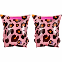 Swim Essentials Schwimmflügel Rose Gold Leopard (2-6 Jahre)
